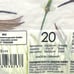 Five Packs of 20 13x13 of 3 Ply Meadow Buzz Environmentally Friendly Napkins New