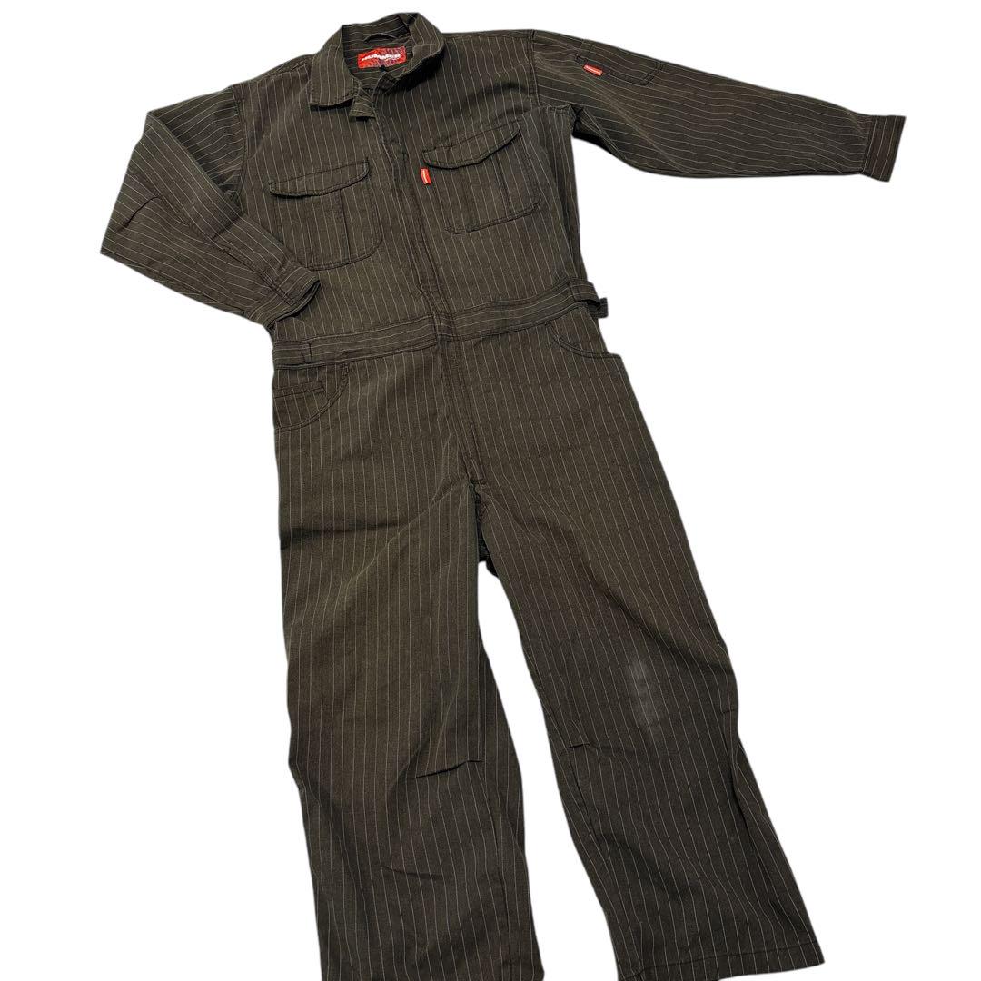 HUMMER Jumpsuit Overalls Stripe Large Size