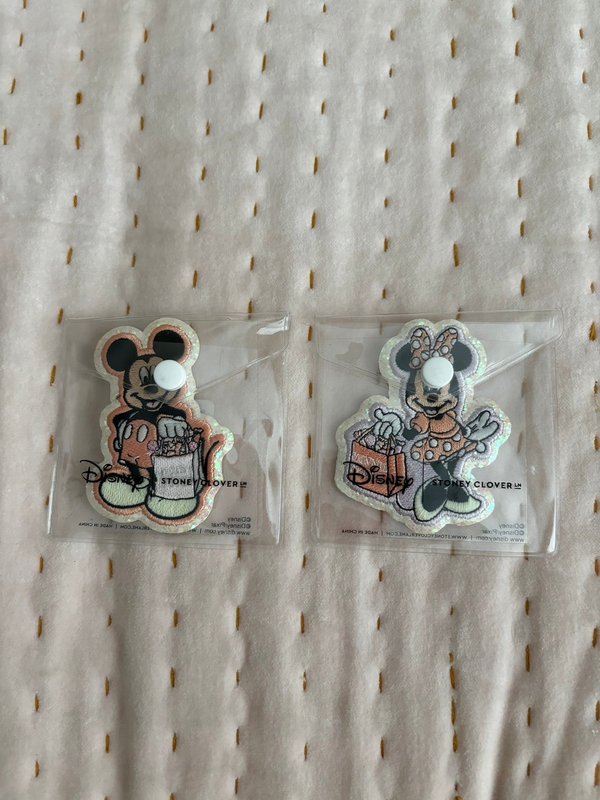 Stoney clover disney halloween minnie and mickey patch set