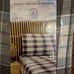 Flannel From Portugal 100 % cotton flannel sheets red plaid TWIN new, grey