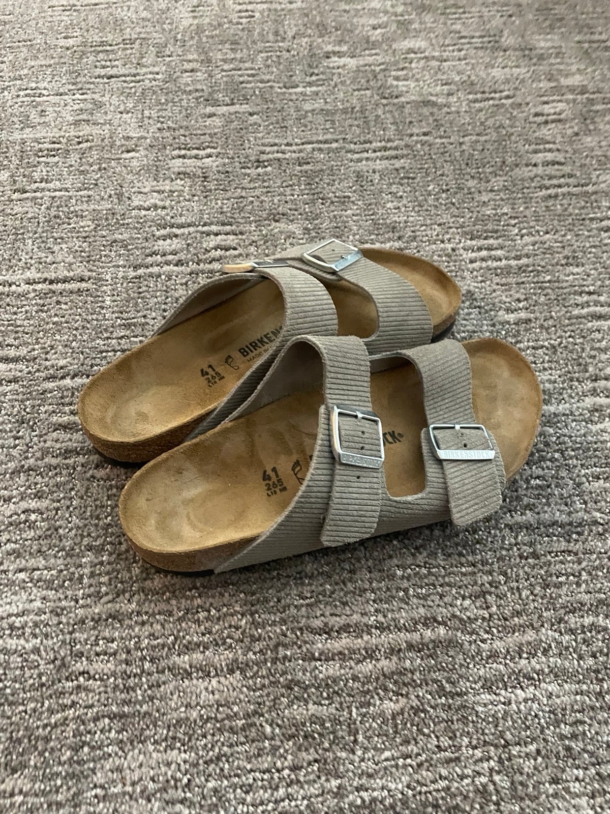 Suede Birkenstock