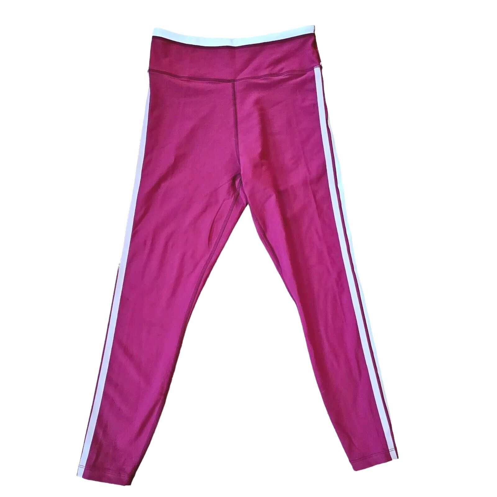 Johnny Was Calme Sz L Endurance High-Waist Legging ~ Red ~ Buttery Soft