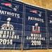New England Patriots Championship 3x5’ Flag Banner - set of 6