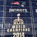 New England Patriots Championship 3x5’ Flag Banner - set of 6