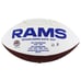 Eric Dickerson Signed Rams Logo Football Inscribed HOF 99 (Beckett)