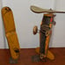 Vintage Sky Ranger Tin Wind Up Airplane Unique Art Toy Part