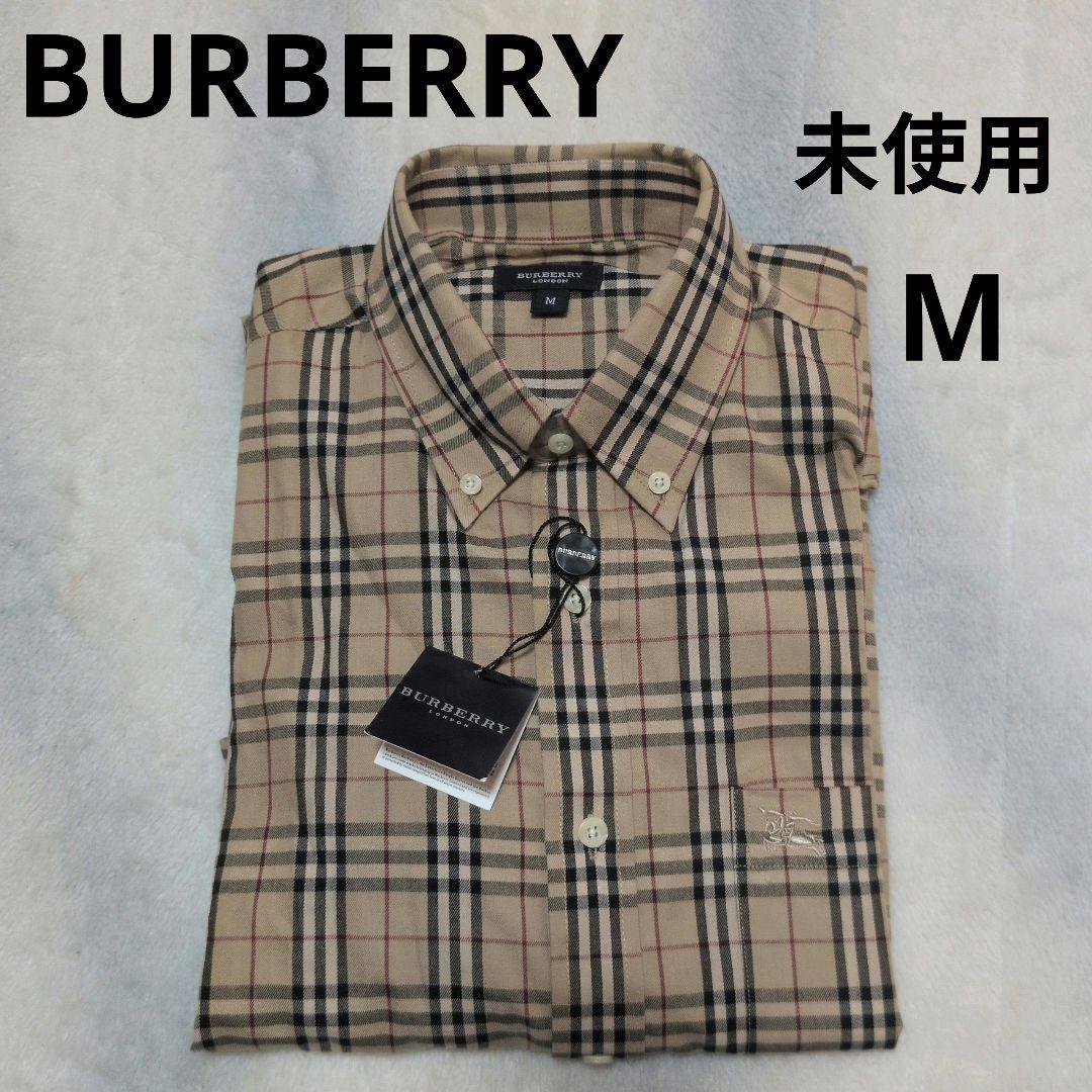 Brand New★BURBERRY Nova Check Cotton Shirt Size M, Shipping Included