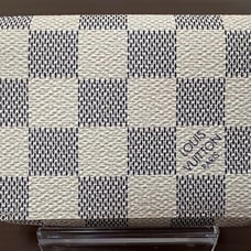 LOUIS VUITTON Damier Azur Envelope Card Holder