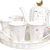 Starry Moon Ceramic Tea Set with Tea pot,DERUI CREATION Coffee Cup Set