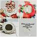 MINT Vintage Fitz & Floyd 12” Christmas Court Porcelain Santa Claus Cookie Jar