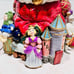 MINT Vintage Fitz & Floyd 12” Christmas Court Porcelain Santa Claus Cookie Jar
