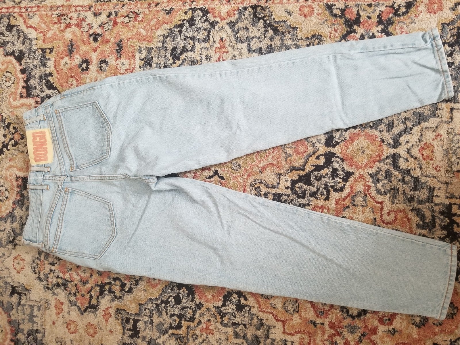 Vintage Bongo Jeans Light Wash Retro