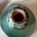 Vintage ROSEVILLE POTTERY #1109 Moss Candle Holder Set of 2~c. 1936