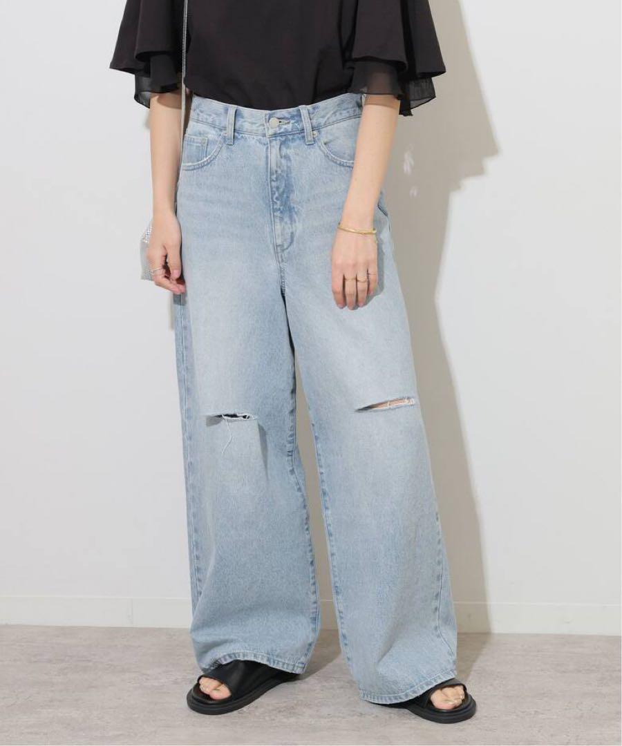 JOURNAL STANDARD relume Damaged Baggy Denim
