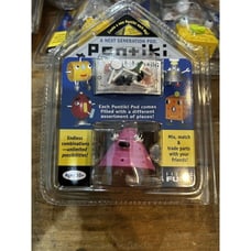 Pontiki Pink Triangle Figure Next Generation pod Rare Game Toy In Box #1012
