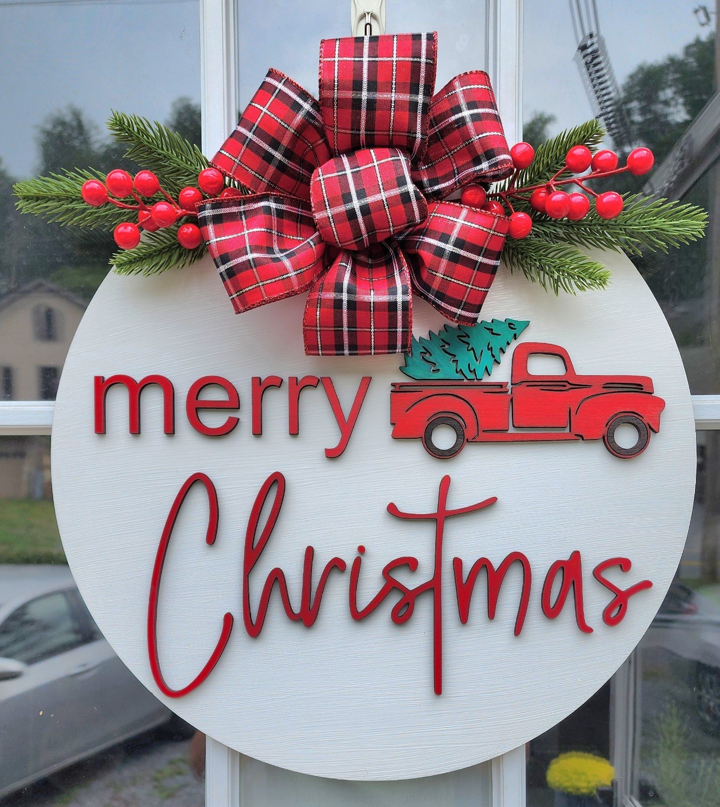 Merry Christmas Door Hanger