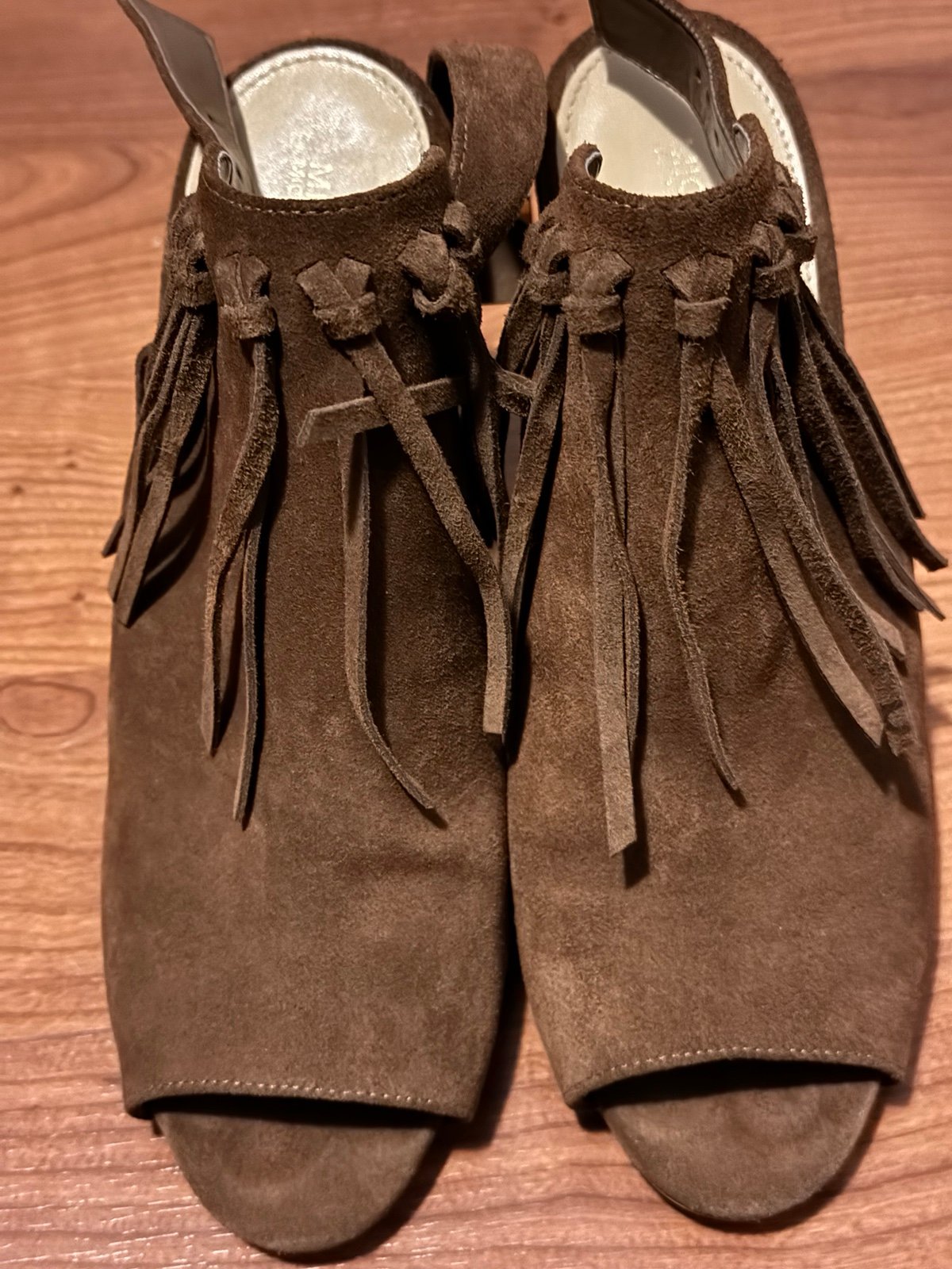 Michael Kors Suede Fringed Kassidy Booties