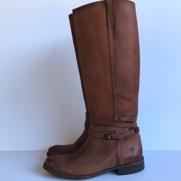 Frye Womens Knee High Leather Boots 6.5B