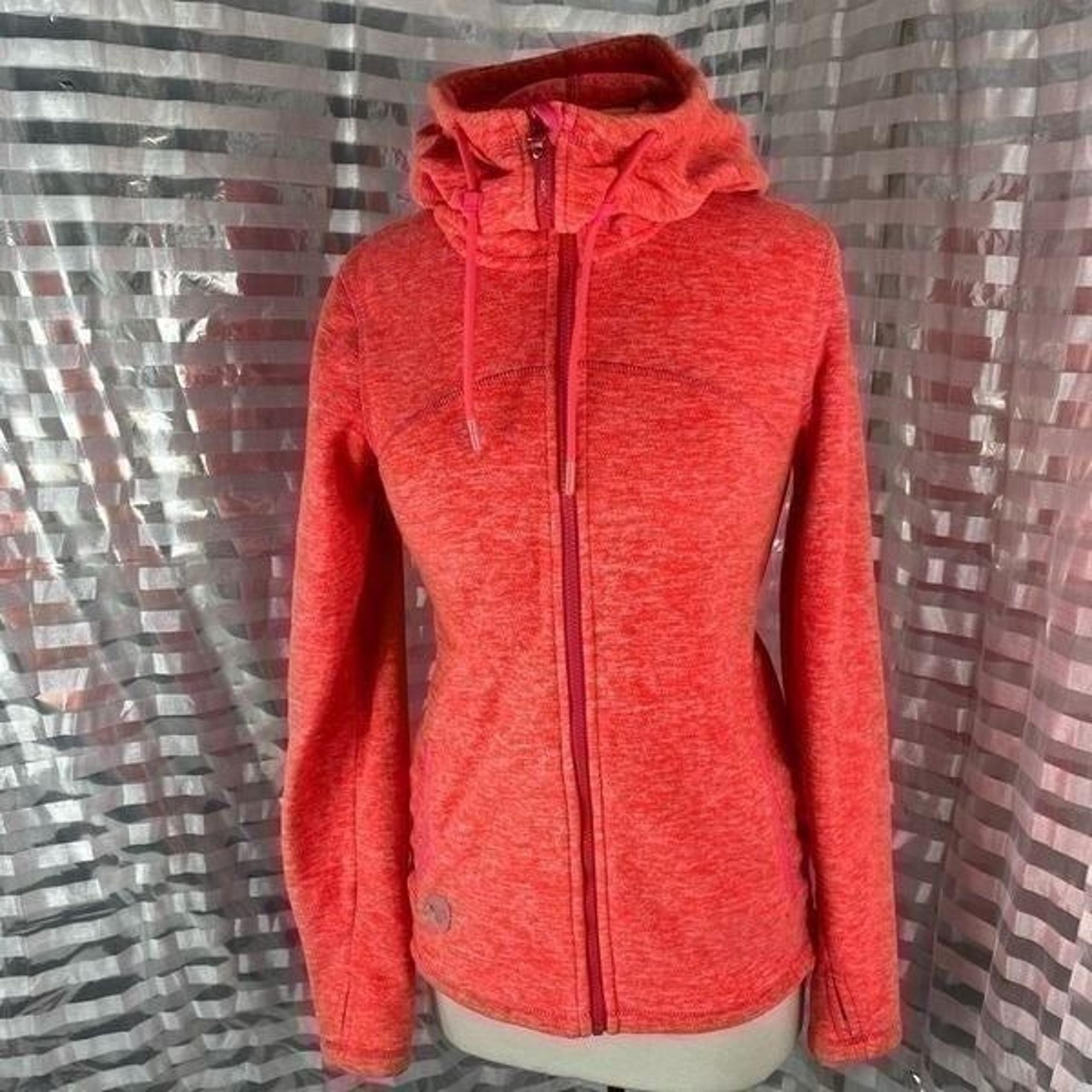 Roxy Hooded Fleece Zip Up Jacket