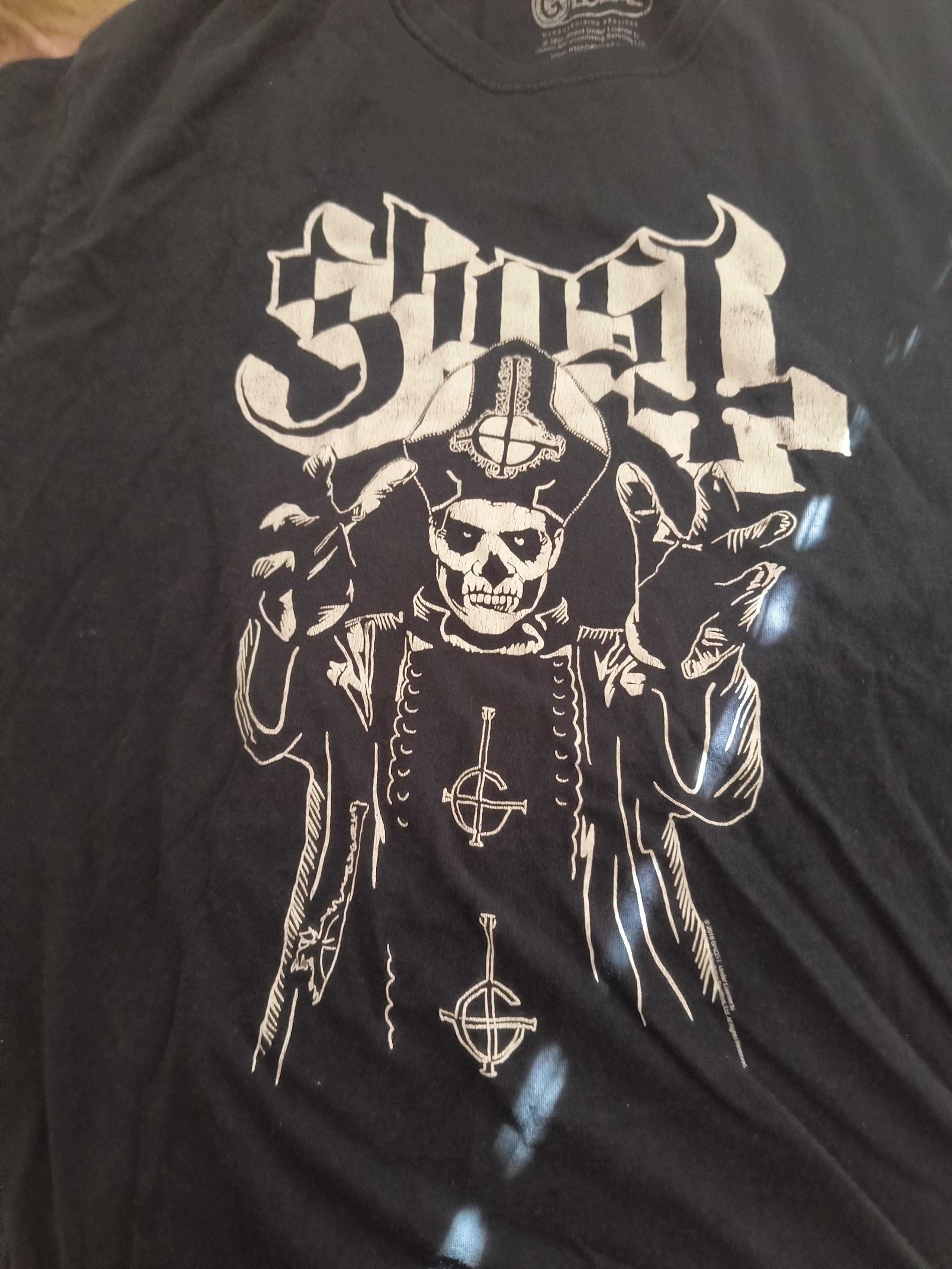 Ghost band shirt