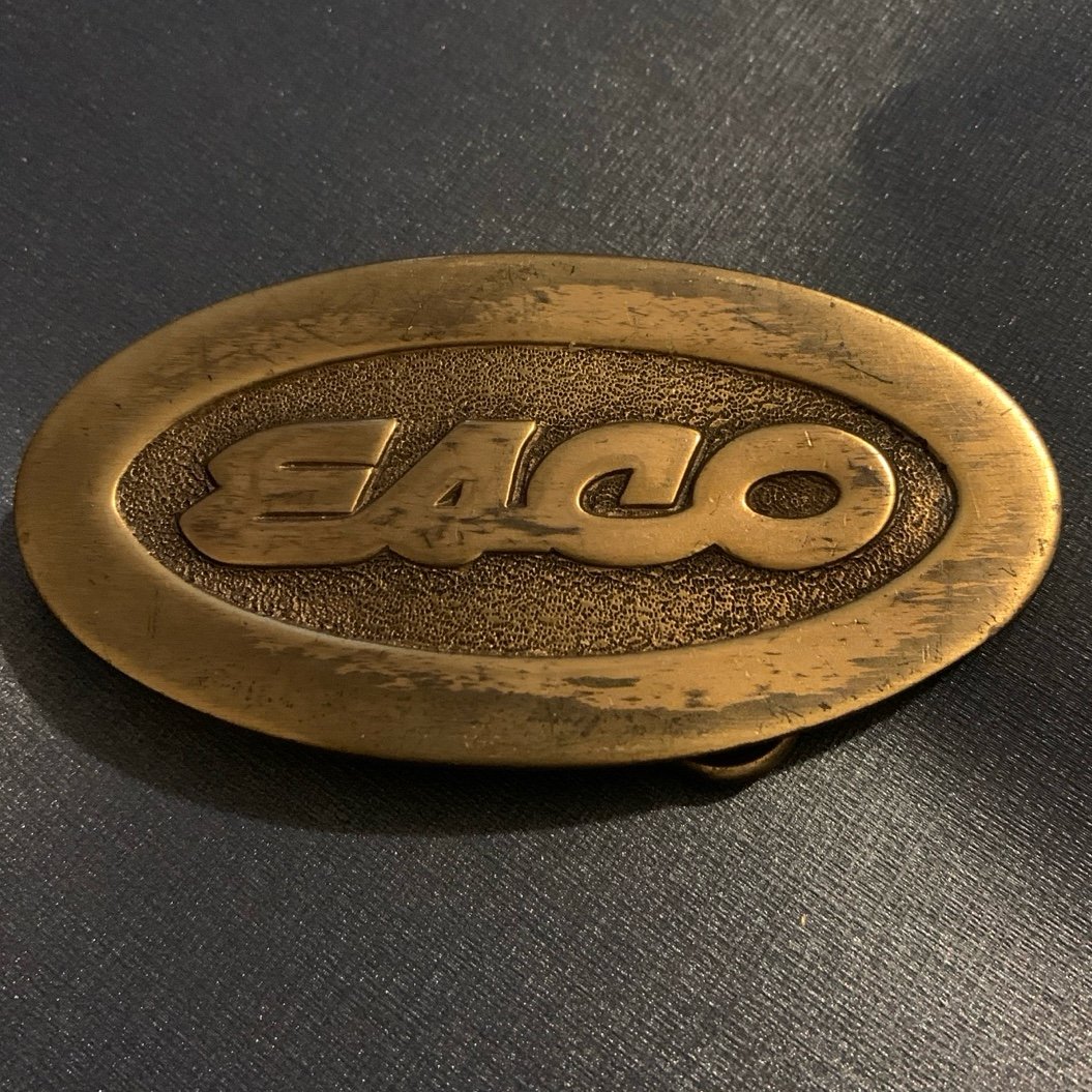 Vintage Brass ESCO Belt Buckle
