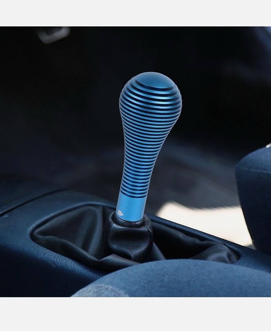 Shift Knob Heat Sink Bubble Head Short Blue