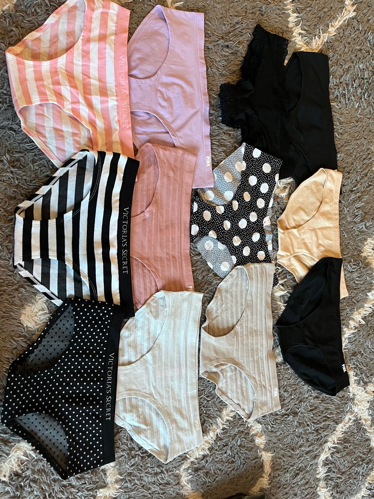 12 Pair Small Victoria’s Sectet and Pink Panties NEW