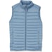 Mens Vest XL Blue Puffer Lightweight Water Resistant Packable
