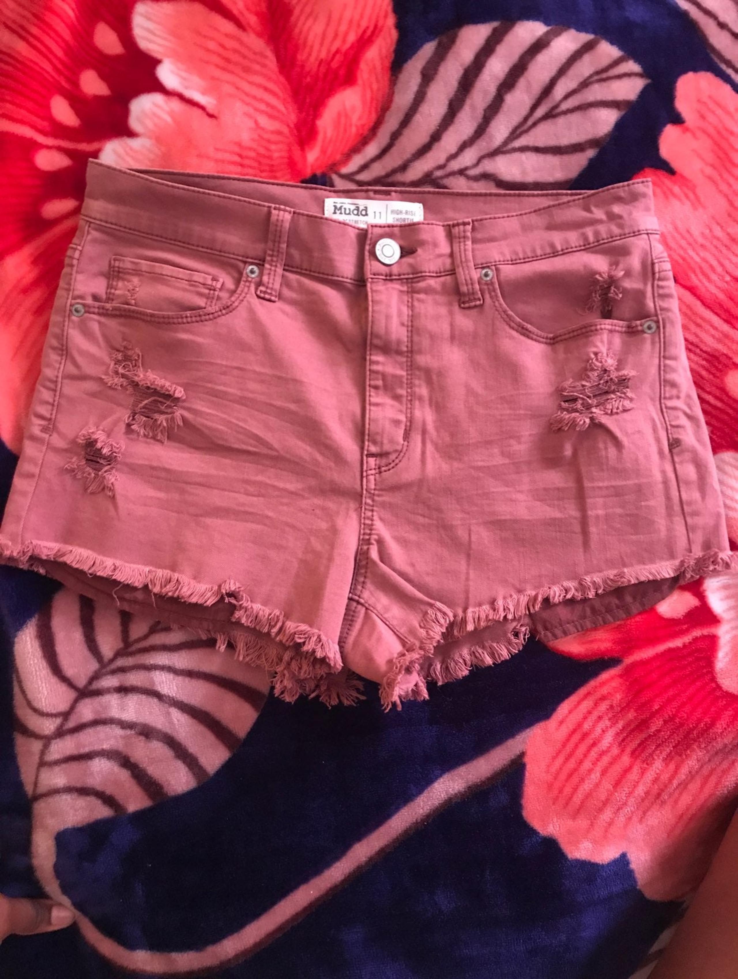 Mudd High Rise Denim Shorts (size 11)