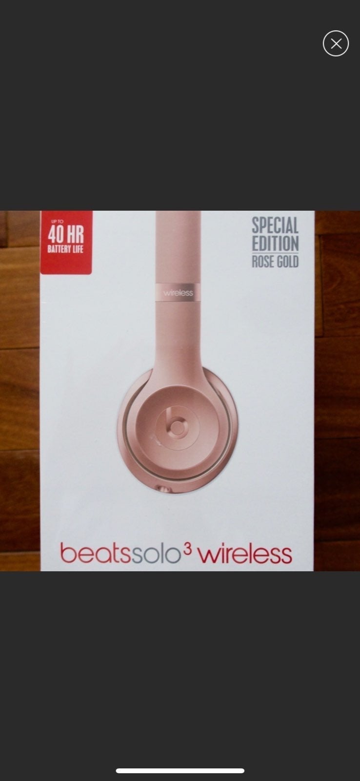 Beats solo 3 Wireless Rose Gold