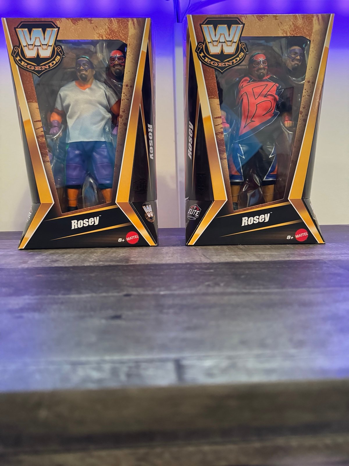 WWE LEGENDS SERIES 26 - ROSEY (CHASE & COMMON PAIR) - TARGET EXCLUSIVE