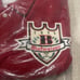 Vintage Budweiser Wool Leather Varsity Jacket Men Large NIP Red