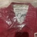 Vintage Budweiser Wool Leather Varsity Jacket Men Large NIP Red