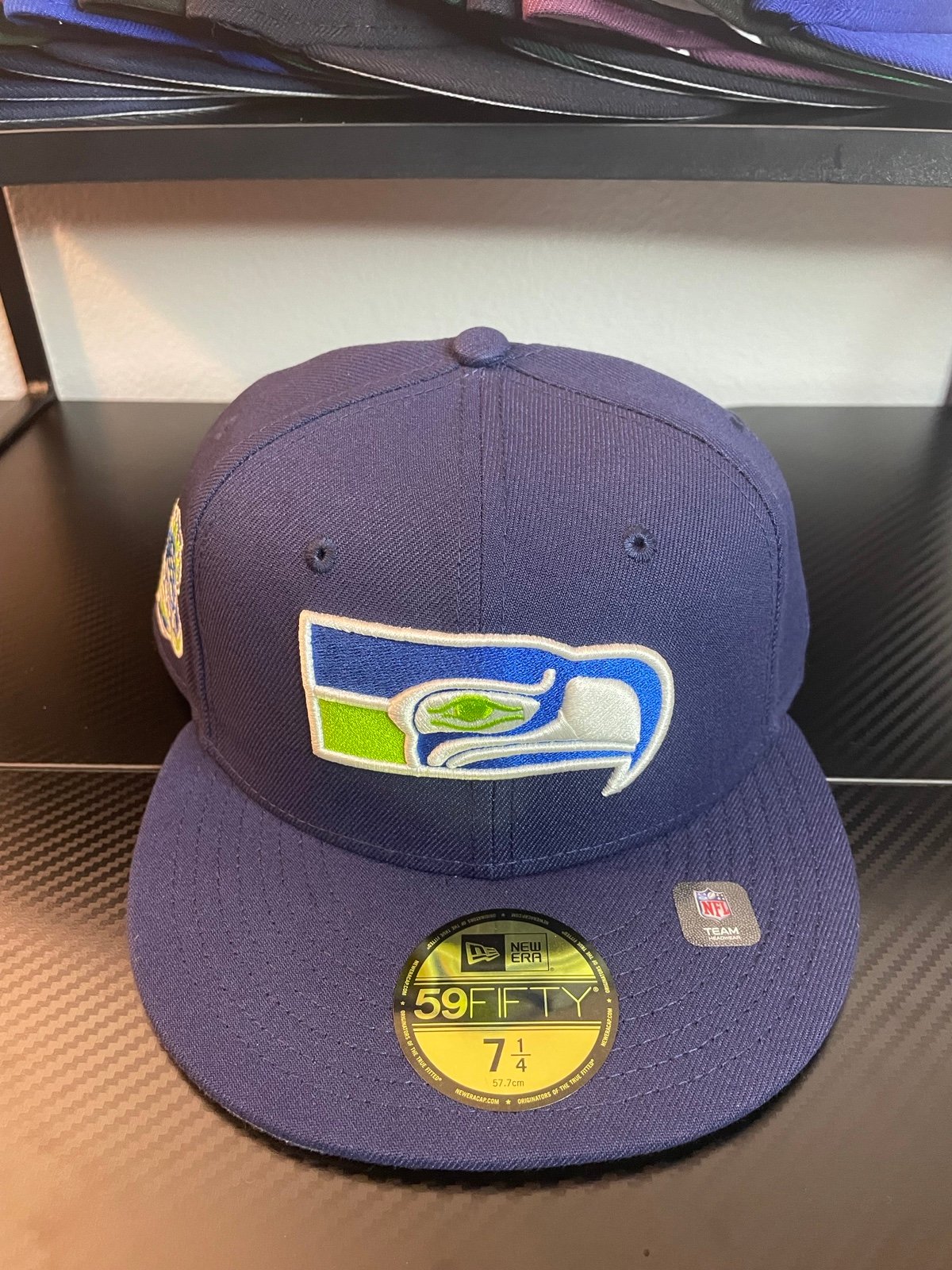 new era 59fifty seattle seahawks fitted hat size 7 1/4 BRAND NEW NFL FITTED