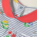 NWOT Mini Boden Printed Jersey Collared Dress 2-3Y