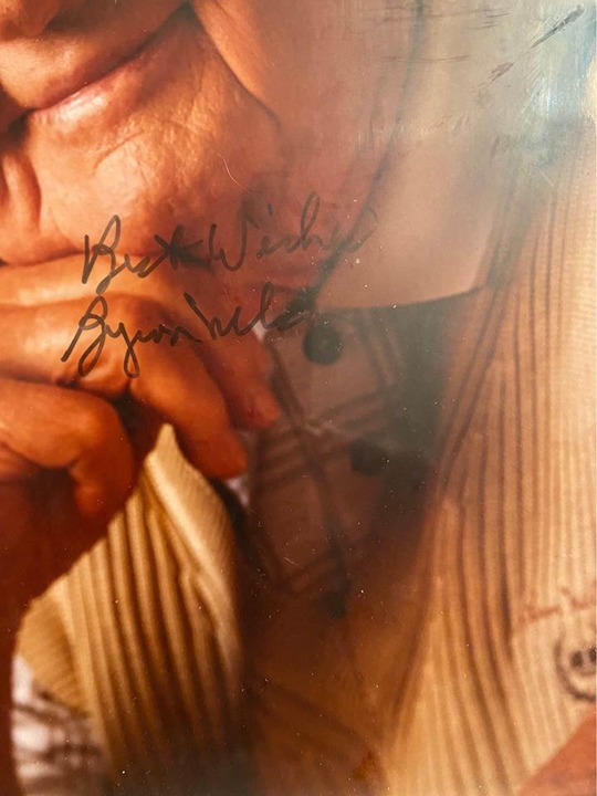 Autographed Byron Nelson photo￼
