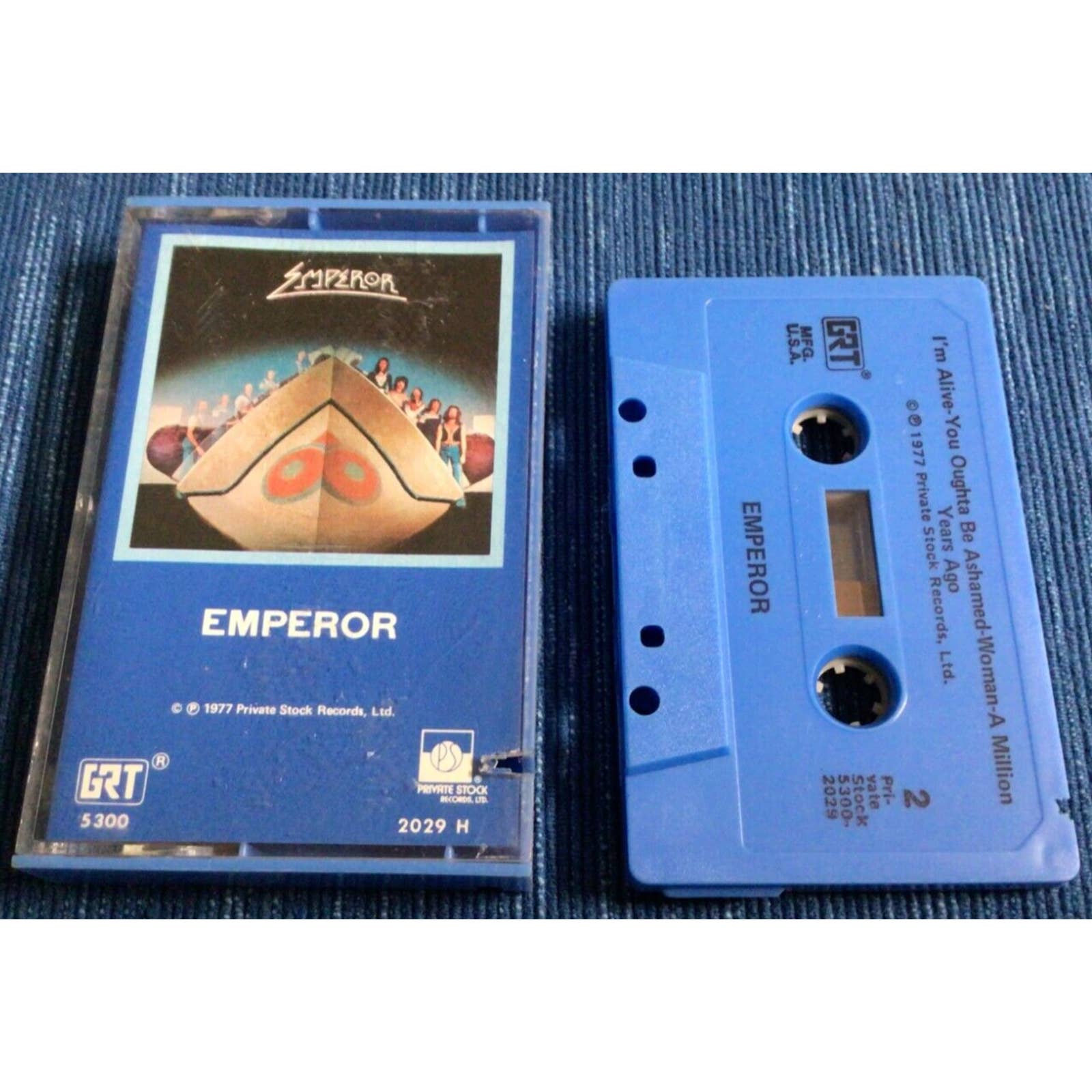 Emperor Self Titled 1977 Classic Rock Cassette RARE ~868A
