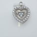 925 sterling silver luxury CZ Pendant, Best for gift, RJUS2036