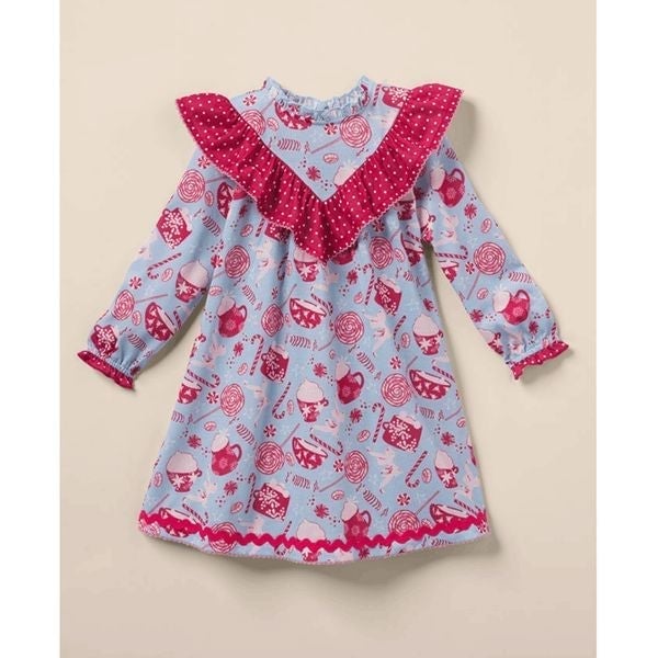 Matilda Jane Girls Cup of Cheer Girls’ Nightgown - NWT Size 4