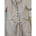 BODEN Puff Sleeve Jumpsuit OATMILK Belted Romper Glorious British