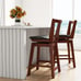 Set of 2 Swivel Counter Height Bar Stool