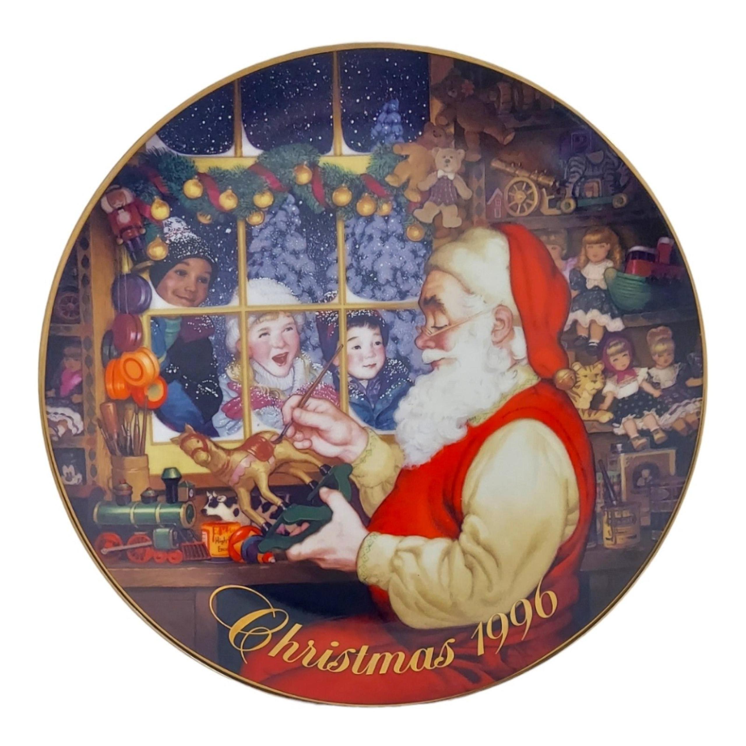 1996 Avon Collectible Christmas Plate
