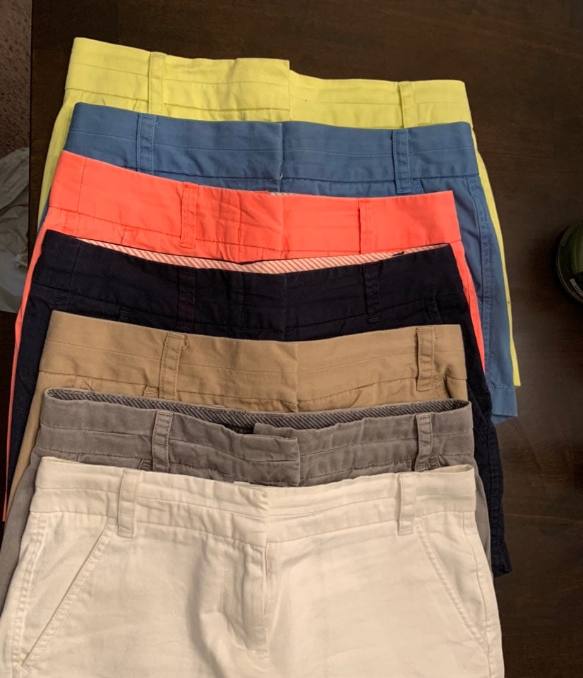 J Crew Chino Shorts