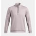 NWT Under Armour Men's UA Drive Midlayer Pullover in Tetra Grey size Small