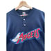 Vintage 1997 Russell Athletic Anaheim Angels Henley T-Shirt