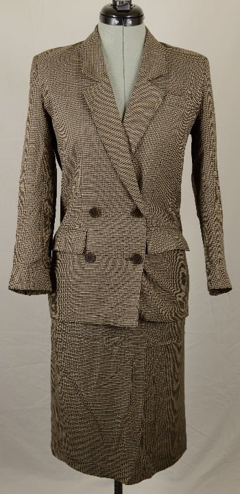 Vintage 1980s Jason Prescott Skirt Suit