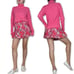 Vtg Precious Fibers Bubblegum Pink Cashmere Turtleneck Sweater Size L