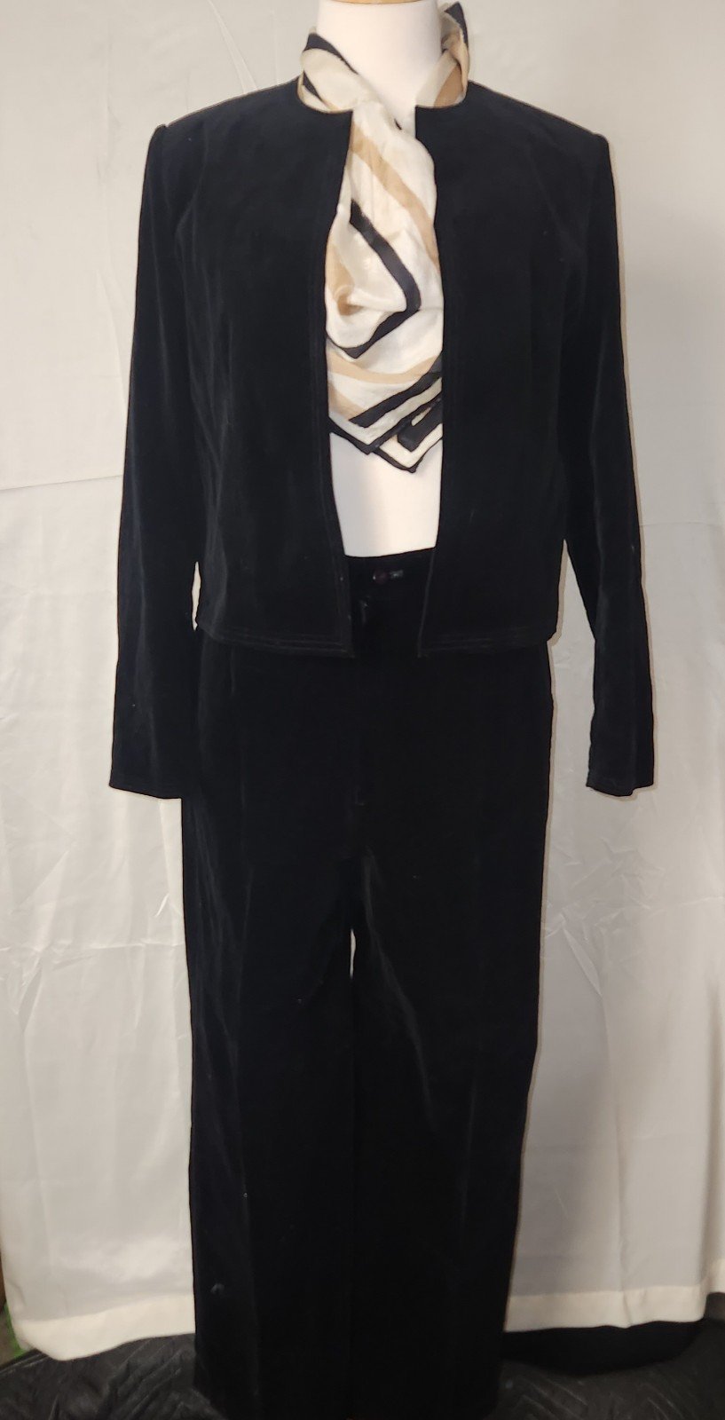 Vintage Buffums Velvet Suit 1960s