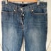 ✨J Crew button fly crop boyfriend blue jeans 4