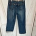 ✨J Crew button fly crop boyfriend blue jeans 4